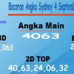 Bocoran Angka Sydney 4 September 2023