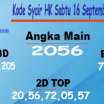 Kode Syair HK Sabtu 16 September 2023