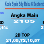 Kode Syair Sdy Rabu 6 September 2023